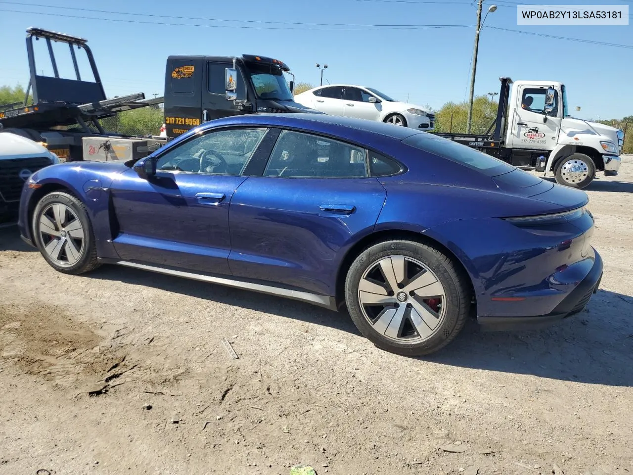 2020 Porsche Taycan 4S VIN: WP0AB2Y13LSA53181 Lot: 74226084