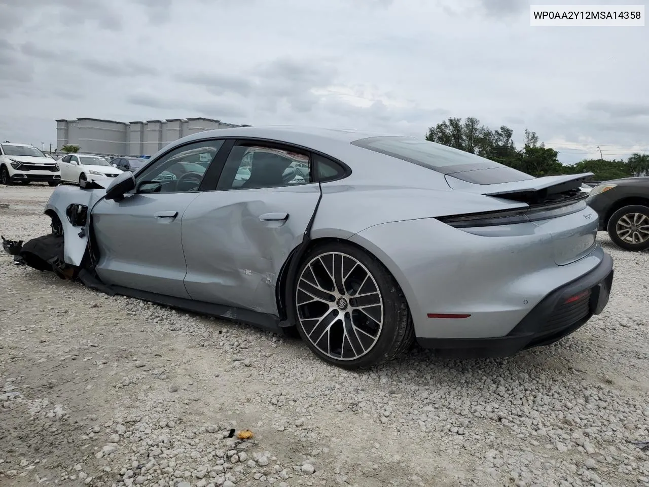 2021 Porsche Taycan VIN: WP0AA2Y12MSA14358 Lot: 73027034