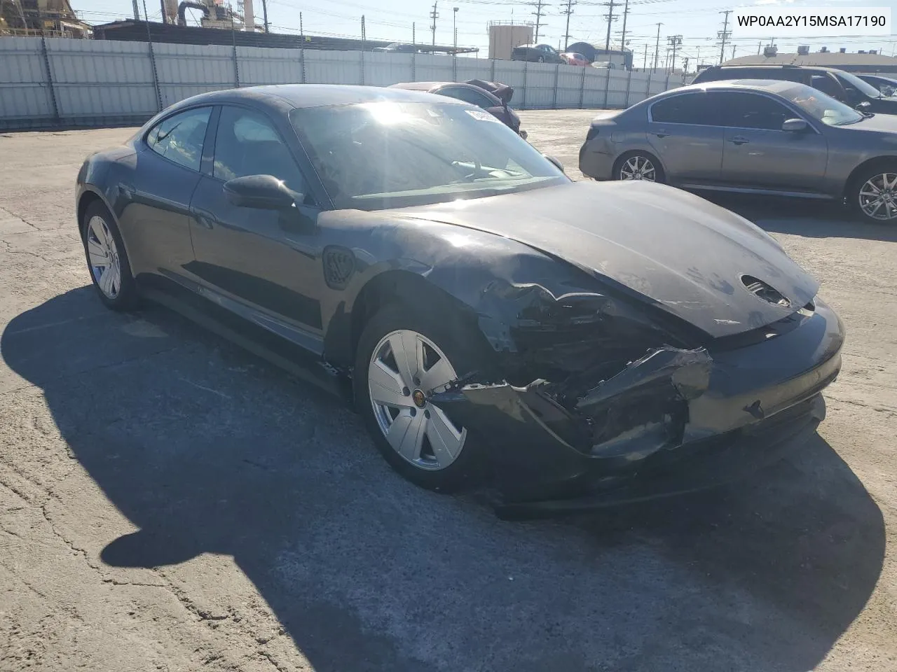 2021 Porsche Taycan VIN: WP0AA2Y15MSA17190 Lot: 78490654