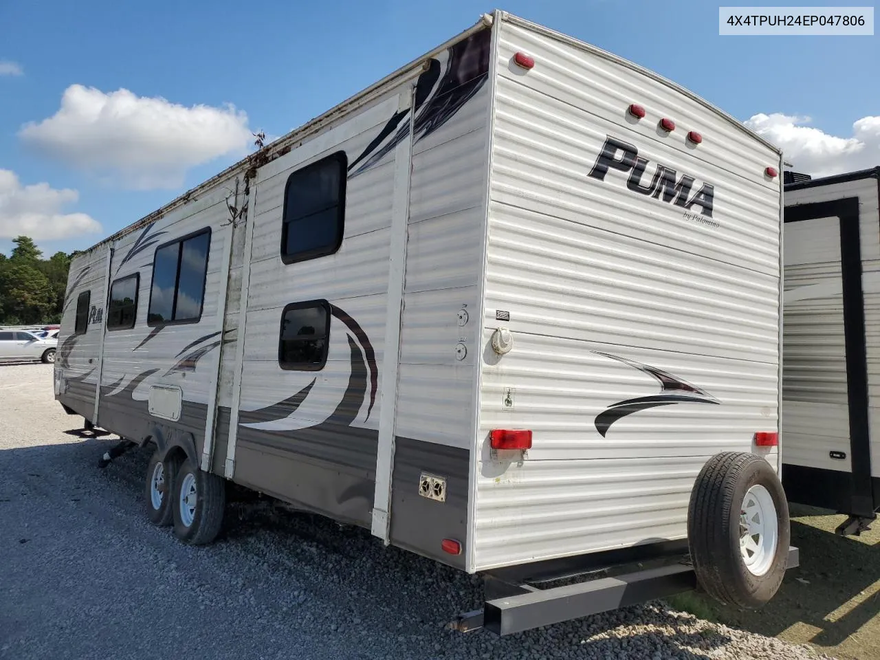 2014 Puma Trailer VIN: 4X4TPUH24EP047806 Lot: 71456584