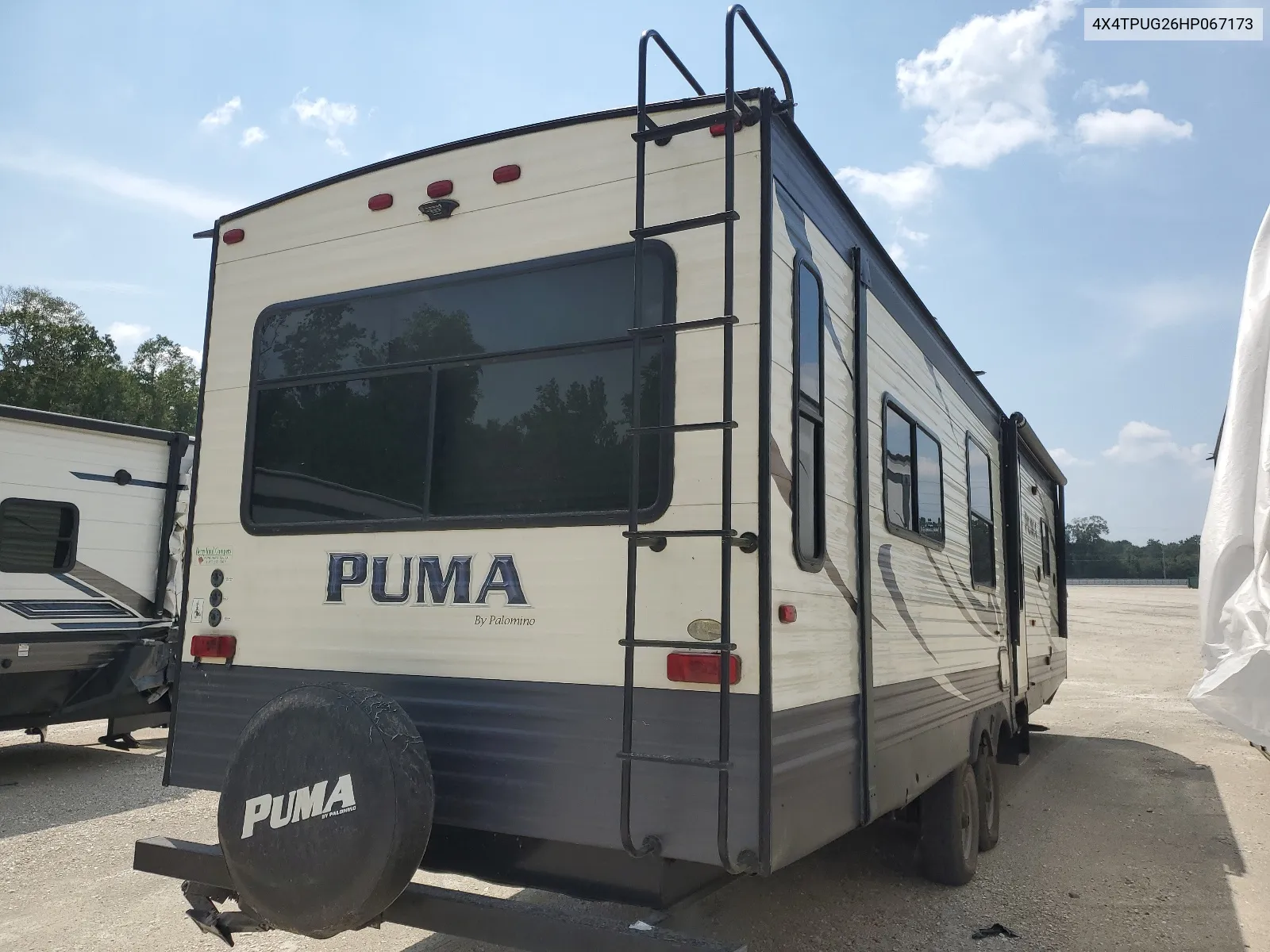 2017 Wildwood Puma VIN: 4X4TPUG26HP067173 Lot: 66462164