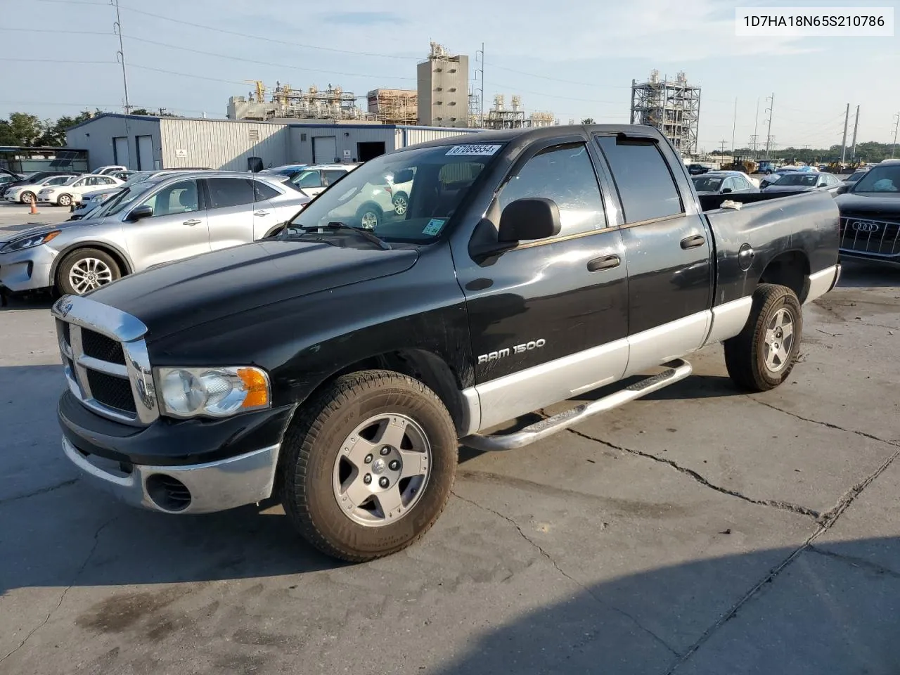 2005 Dodge Ram 1500 St VIN: 1D7HA18N65S210786 Lot: 67089554