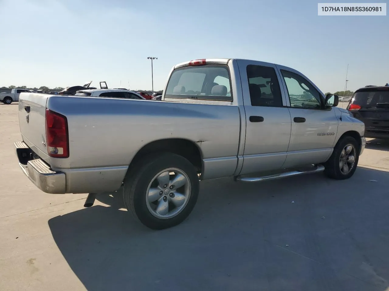 2005 Dodge Ram 1500 St VIN: 1D7HA18N85S360981 Lot: 74369964