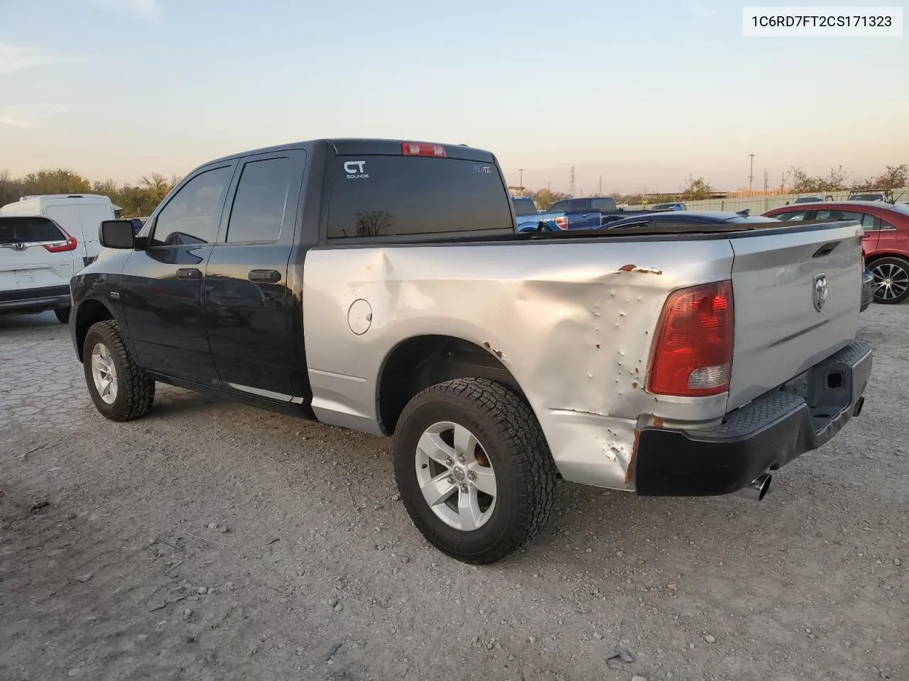 1C6RD7FT2CS171323 2012 Dodge Ram 1500 St