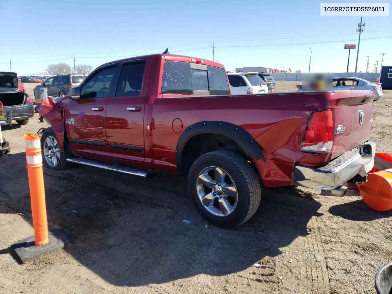 2013 Ram 1500 Slt VIN: 1C6RR7GT5DS526051 Lot: 47035614