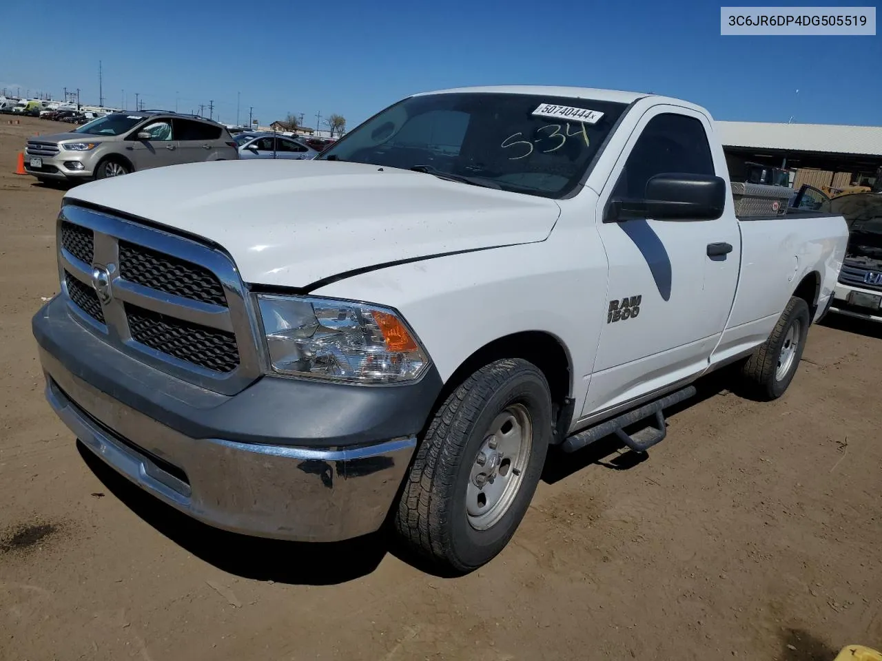 2013 Ram 1500 St VIN: 3C6JR6DP4DG505519 Lot: 50740444