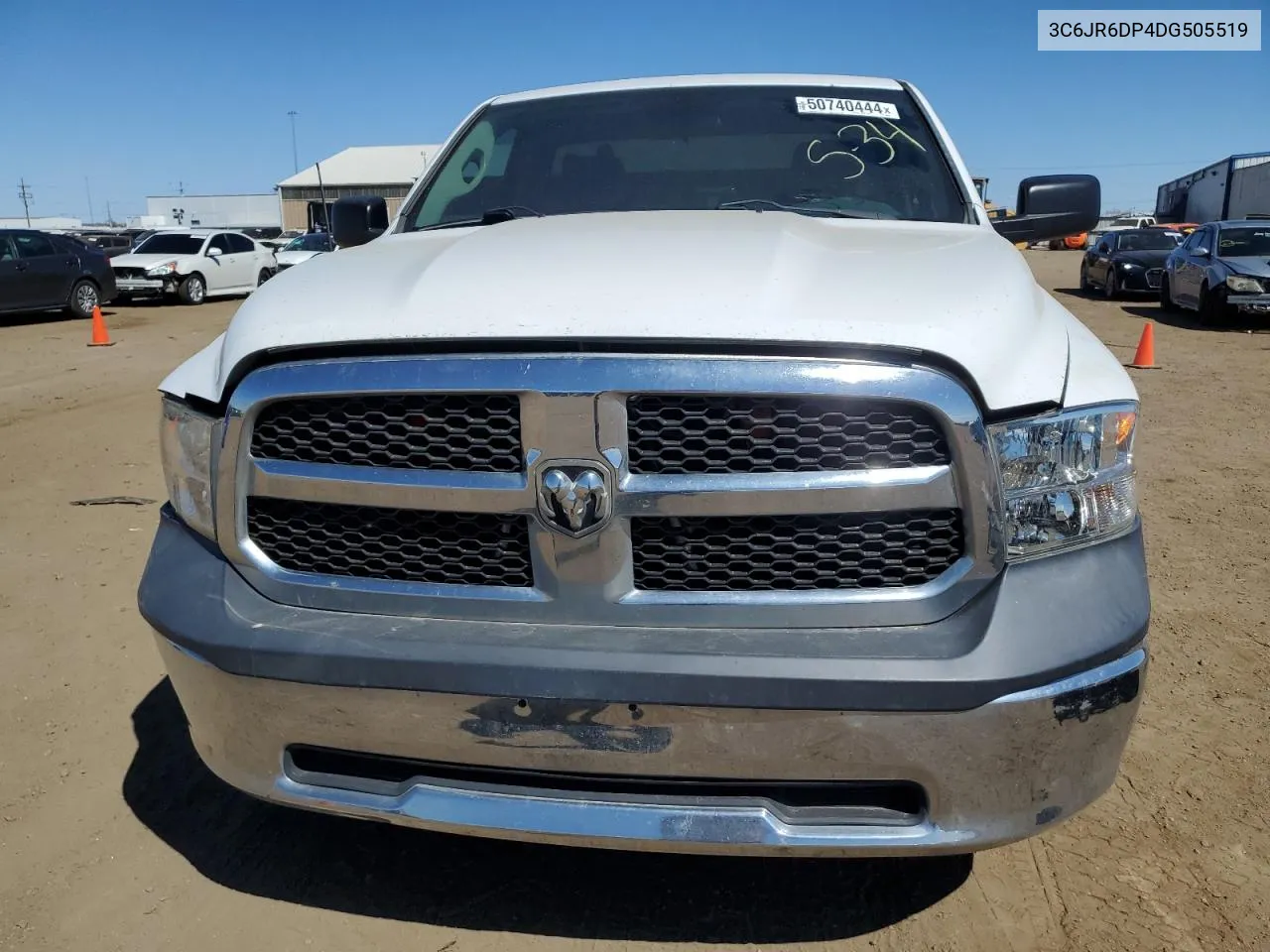 2013 Ram 1500 St VIN: 3C6JR6DP4DG505519 Lot: 50740444