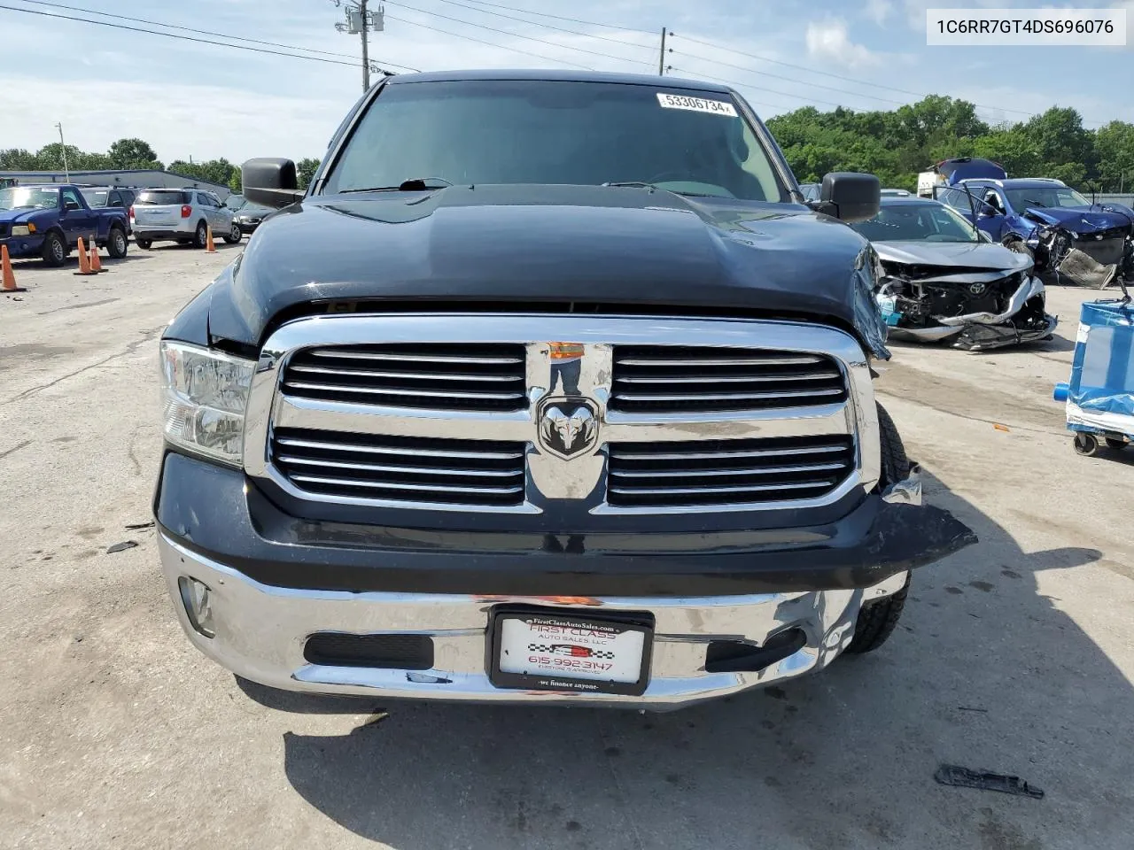 2013 Ram 1500 Slt VIN: 1C6RR7GT4DS696076 Lot: 53306734