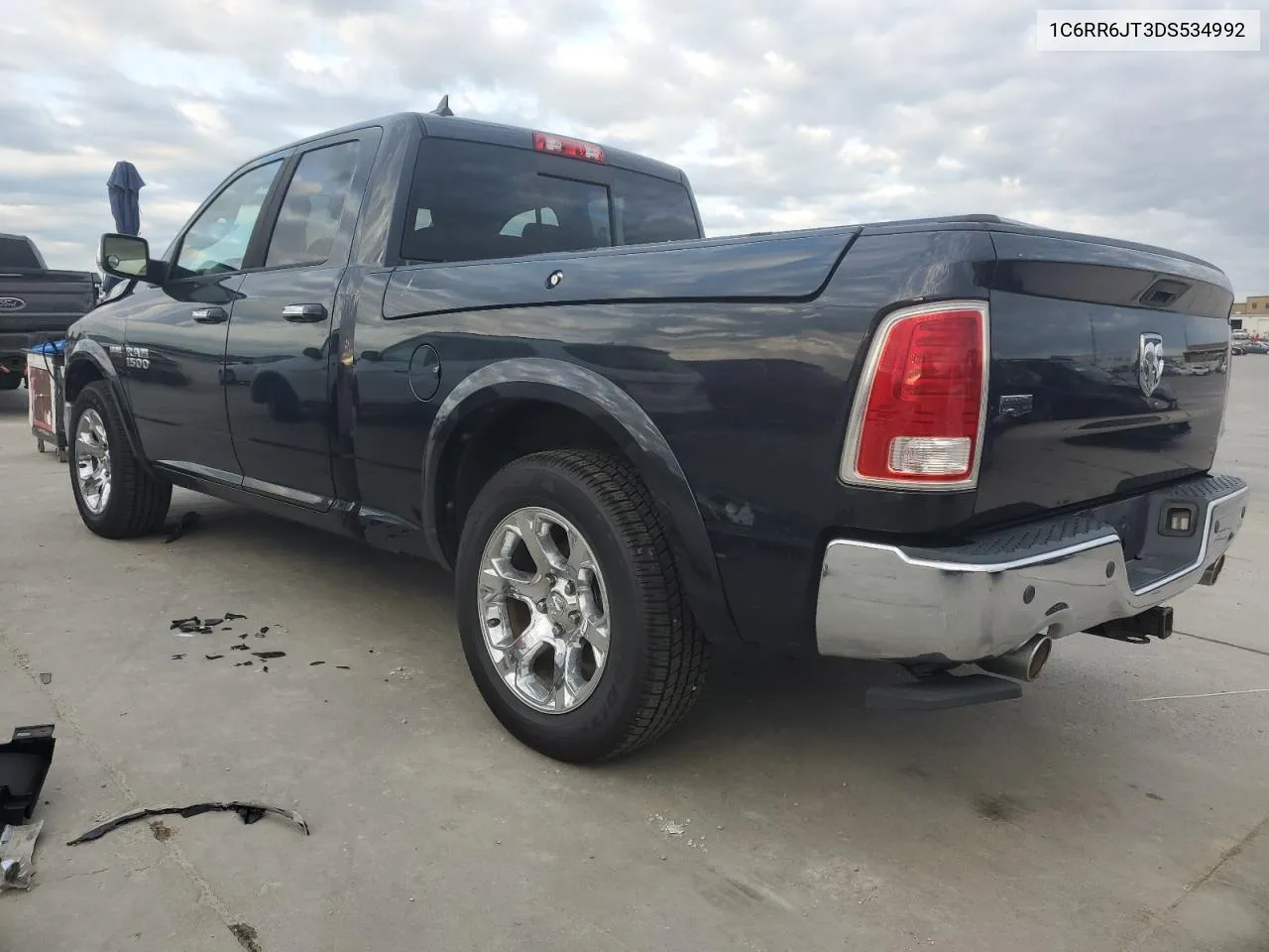 2013 Ram 1500 Laramie VIN: 1C6RR6JT3DS534992 Lot: 53995654