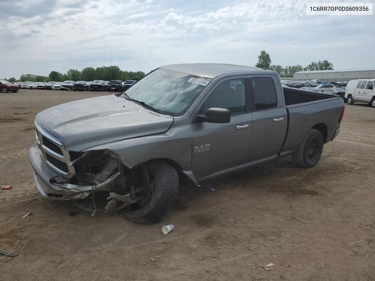 2013 Ram 1500 Slt VIN: 1C6RR7GP0DS609356 Lot: 55514894