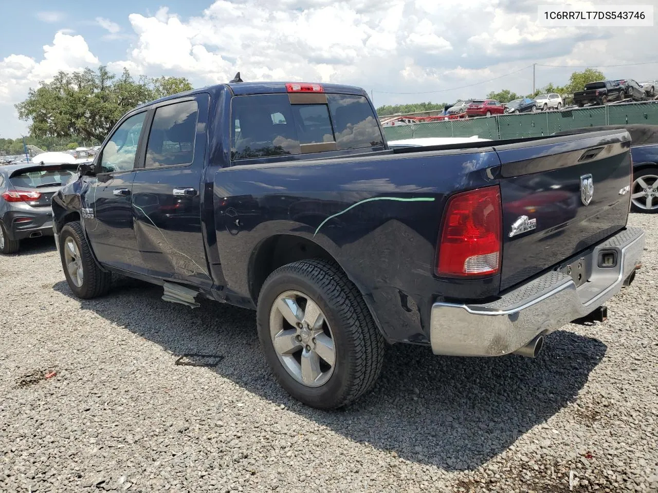 2013 Ram 1500 Slt VIN: 1C6RR7LT7DS543746 Lot: 56184374