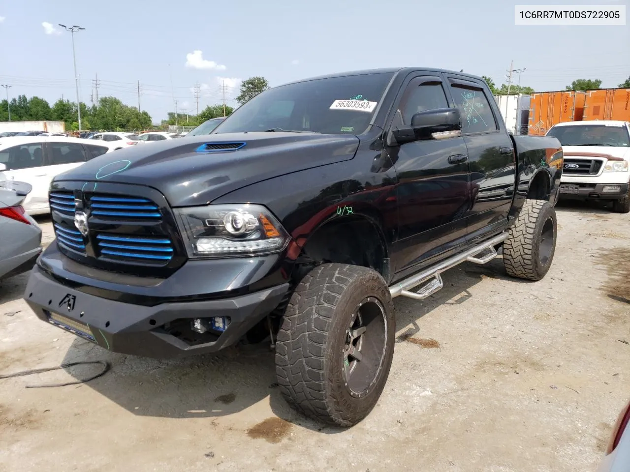 1C6RR7MT0DS722905 2013 Ram 1500 Sport