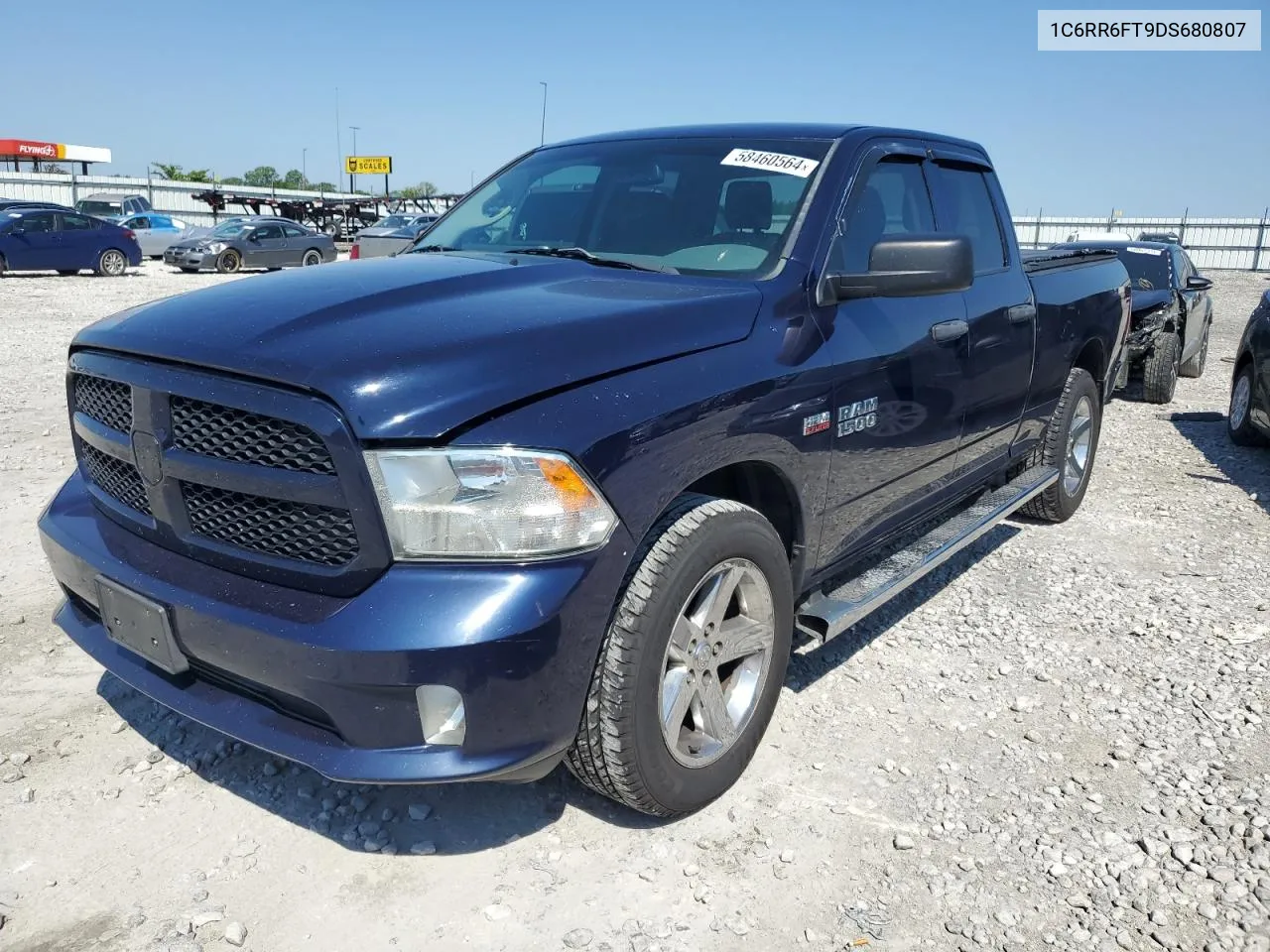 2013 Ram 1500 St VIN: 1C6RR6FT9DS680807 Lot: 58460564