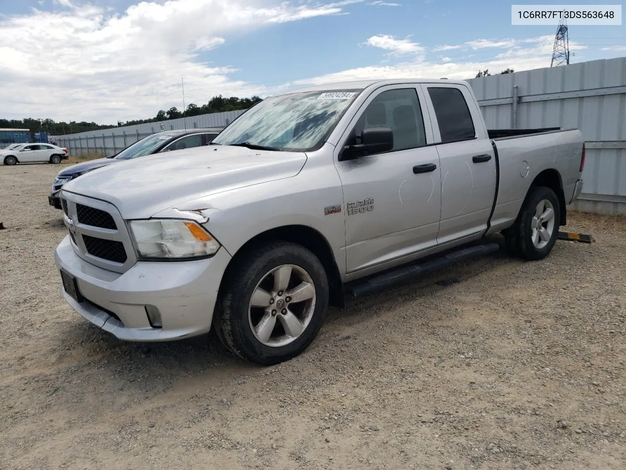 2013 Ram 1500 St VIN: 1C6RR7FT3DS563648 Lot: 59924284