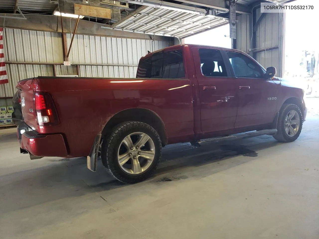 2013 Ram 1500 Sport VIN: 1C6RR7HT1DS532170 Lot: 59978474