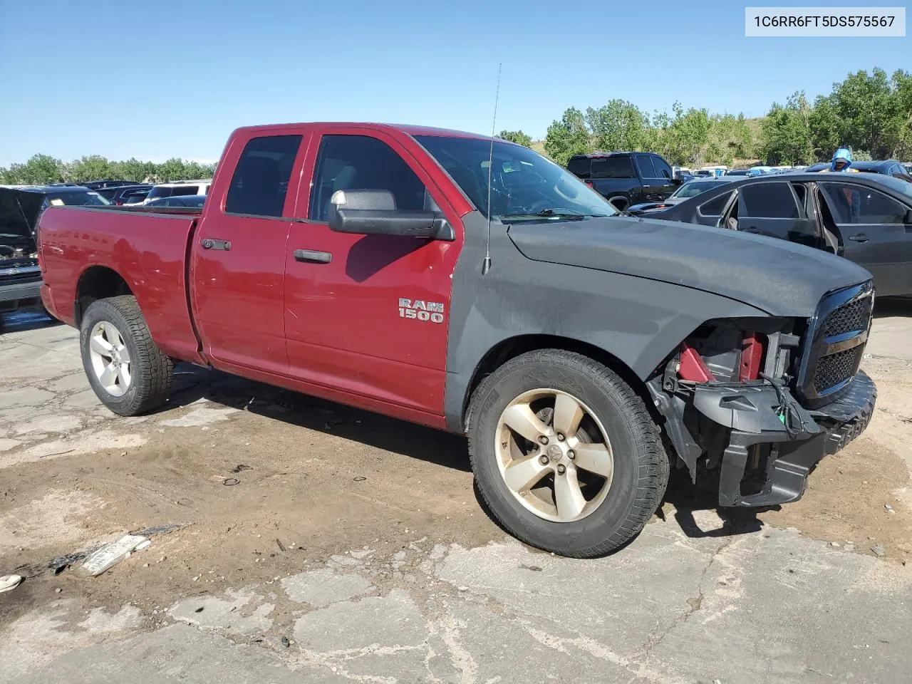 2013 Ram 1500 St VIN: 1C6RR6FT5DS575567 Lot: 59990244