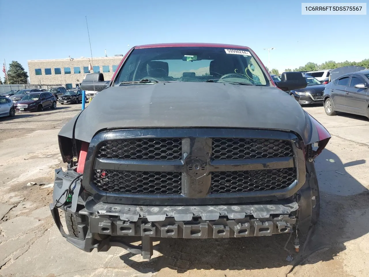 2013 Ram 1500 St VIN: 1C6RR6FT5DS575567 Lot: 59990244