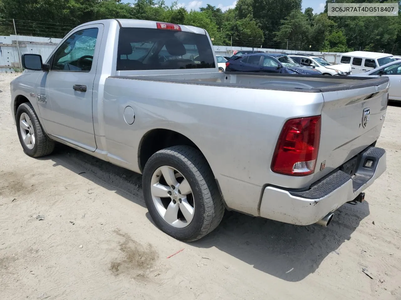 2013 Ram 1500 St VIN: 3C6JR7AT4DG518407 Lot: 60879224