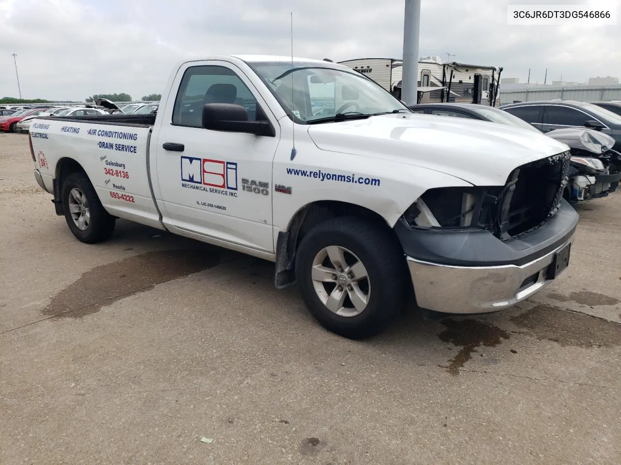 3C6JR6DT3DG546866 2013 Ram 1500 St