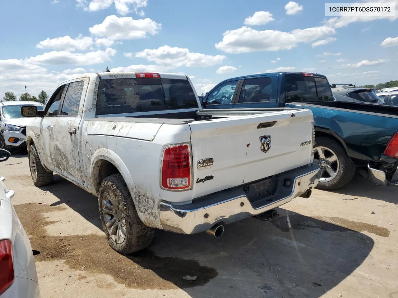 2013 Ram 1500 Longhorn VIN: 1C6RR7PT6DS570172 Lot: 63768484