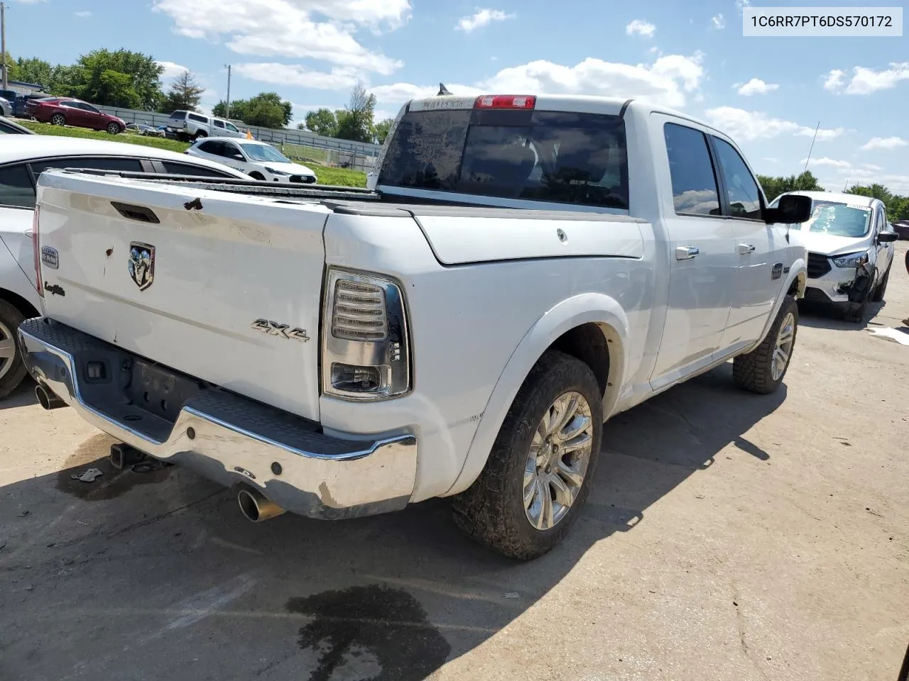 2013 Ram 1500 Longhorn VIN: 1C6RR7PT6DS570172 Lot: 63768484