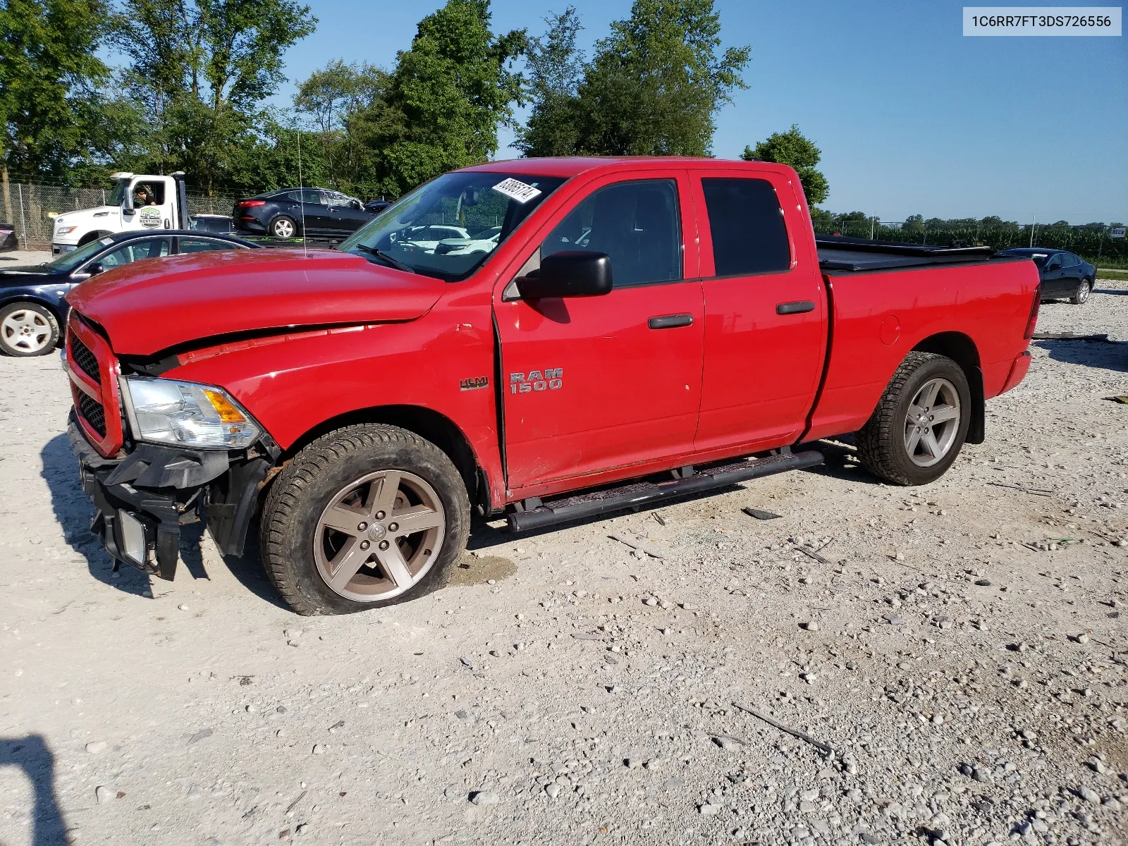 2013 Ram 1500 St VIN: 1C6RR7FT3DS726556 Lot: 63865174