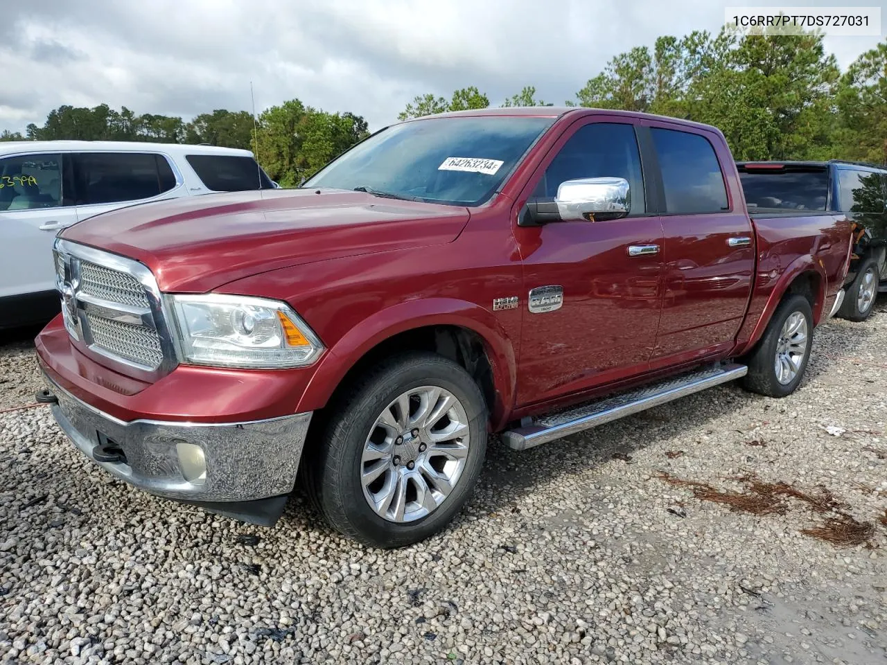 2013 Ram 1500 Longhorn VIN: 1C6RR7PT7DS727031 Lot: 64263234