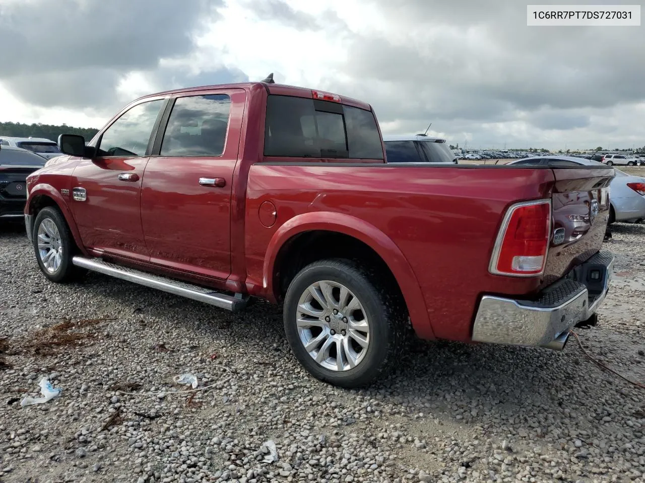 2013 Ram 1500 Longhorn VIN: 1C6RR7PT7DS727031 Lot: 64263234