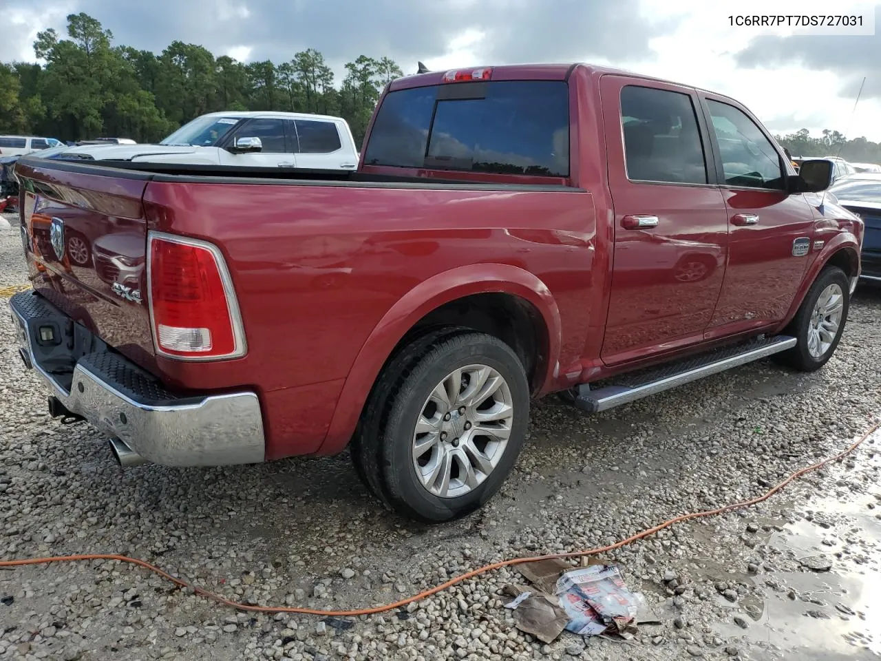 2013 Ram 1500 Longhorn VIN: 1C6RR7PT7DS727031 Lot: 64263234