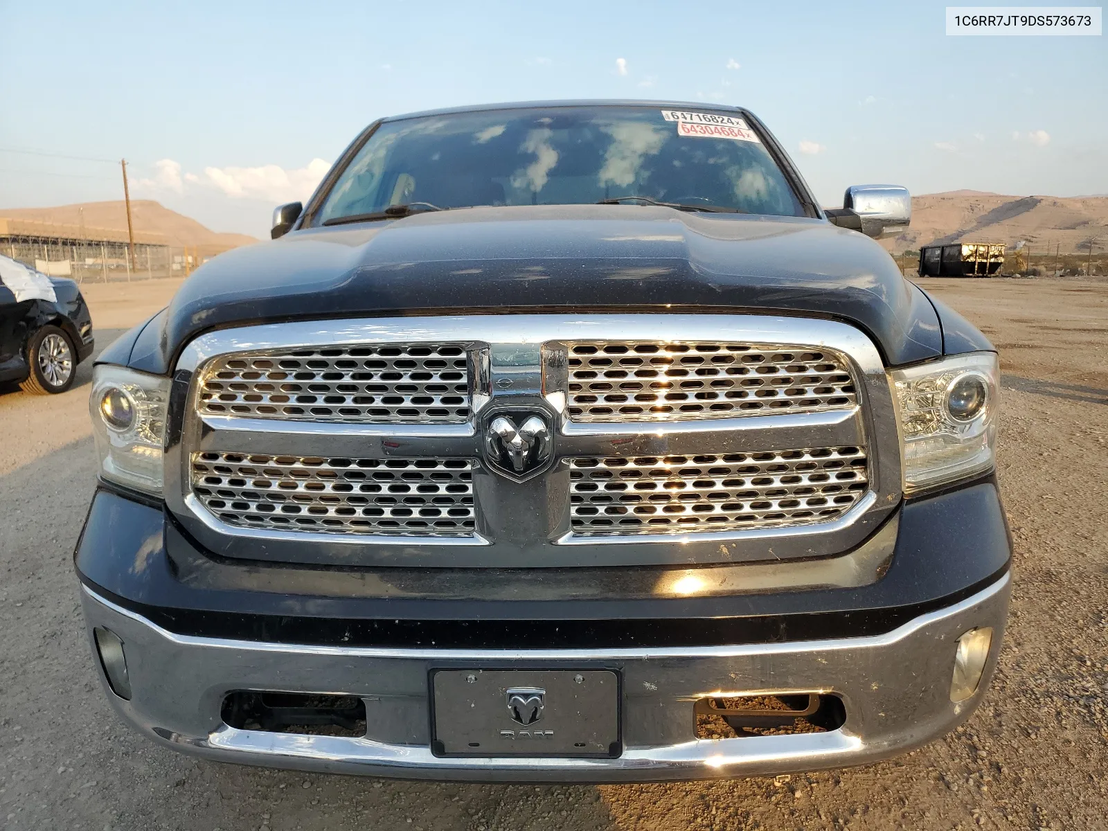 2013 Ram 1500 Laramie VIN: 1C6RR7JT9DS573673 Lot: 64716824