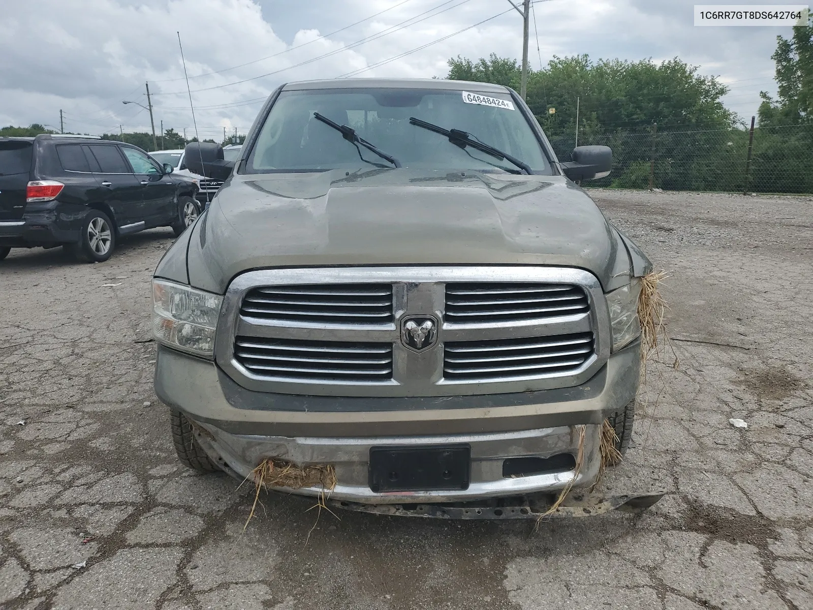 2013 Ram 1500 Slt VIN: 1C6RR7GT8DS642764 Lot: 64848424