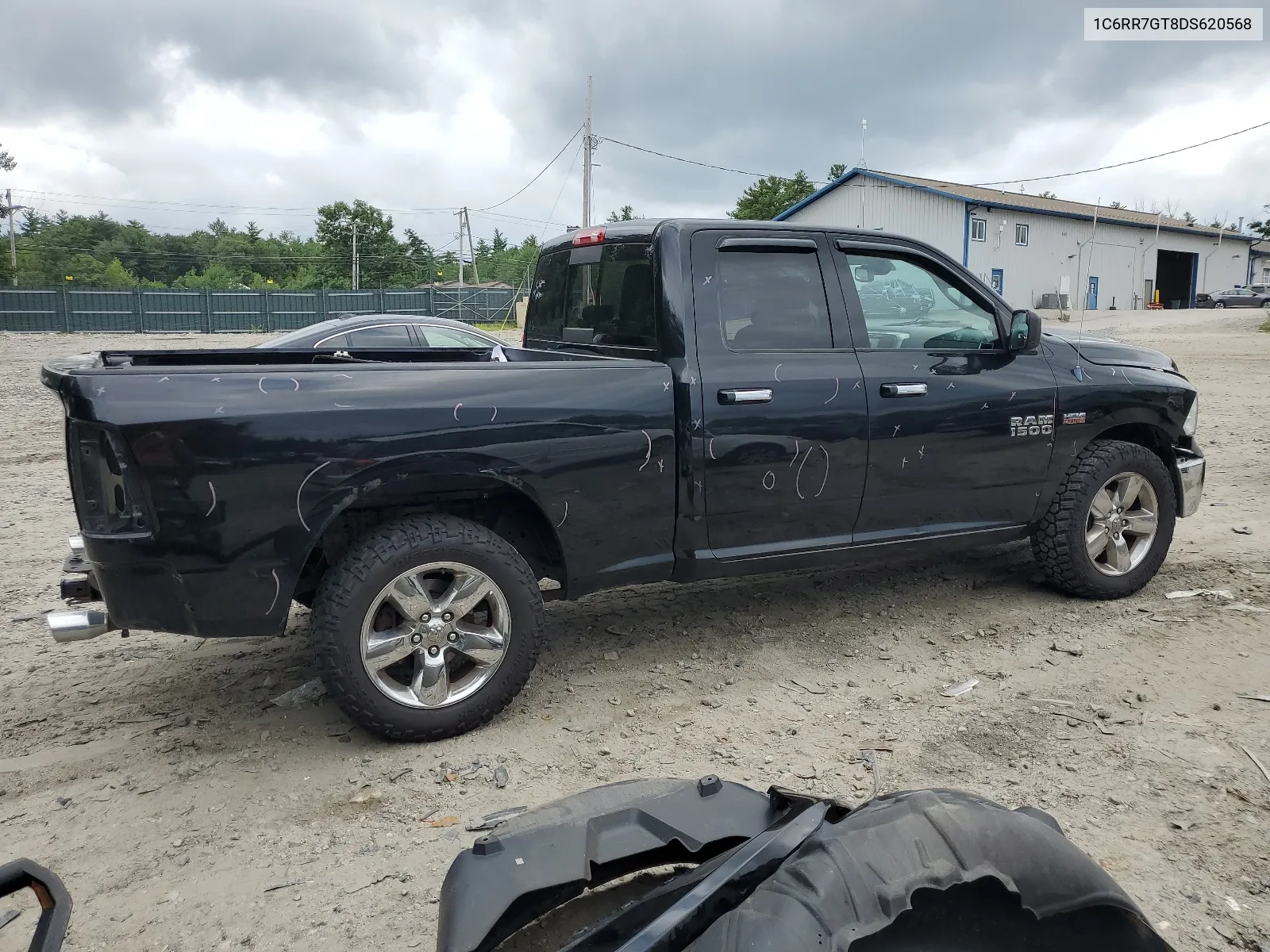 1C6RR7GT8DS620568 2013 Ram 1500 Slt