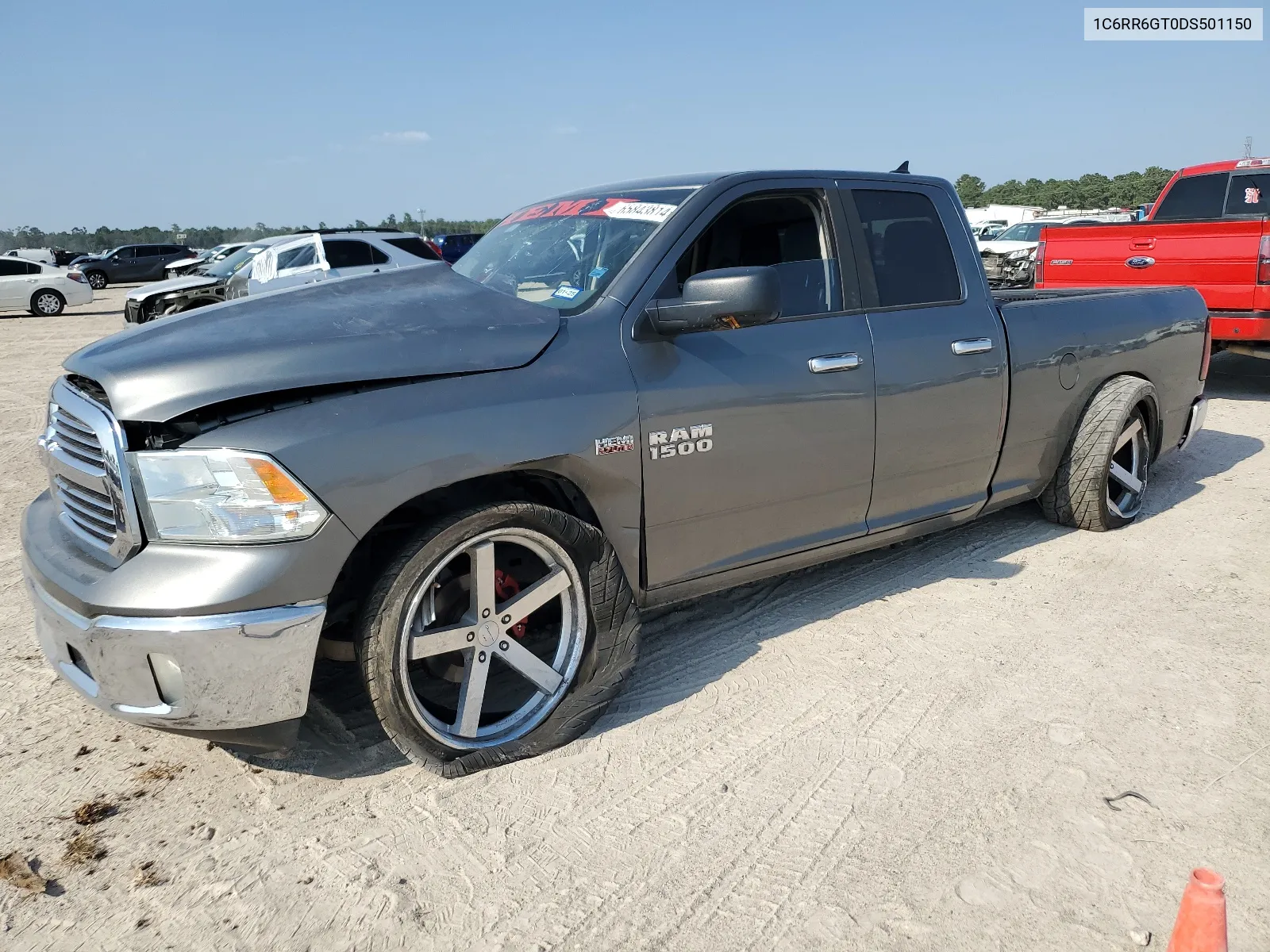 2013 Ram 1500 Slt VIN: 1C6RR6GT0DS501150 Lot: 65843814