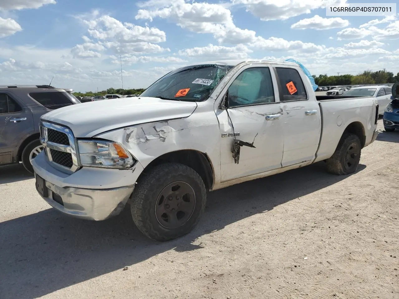 2013 Ram 1500 Slt VIN: 1C6RR6GP4DS707011 Lot: 66719324