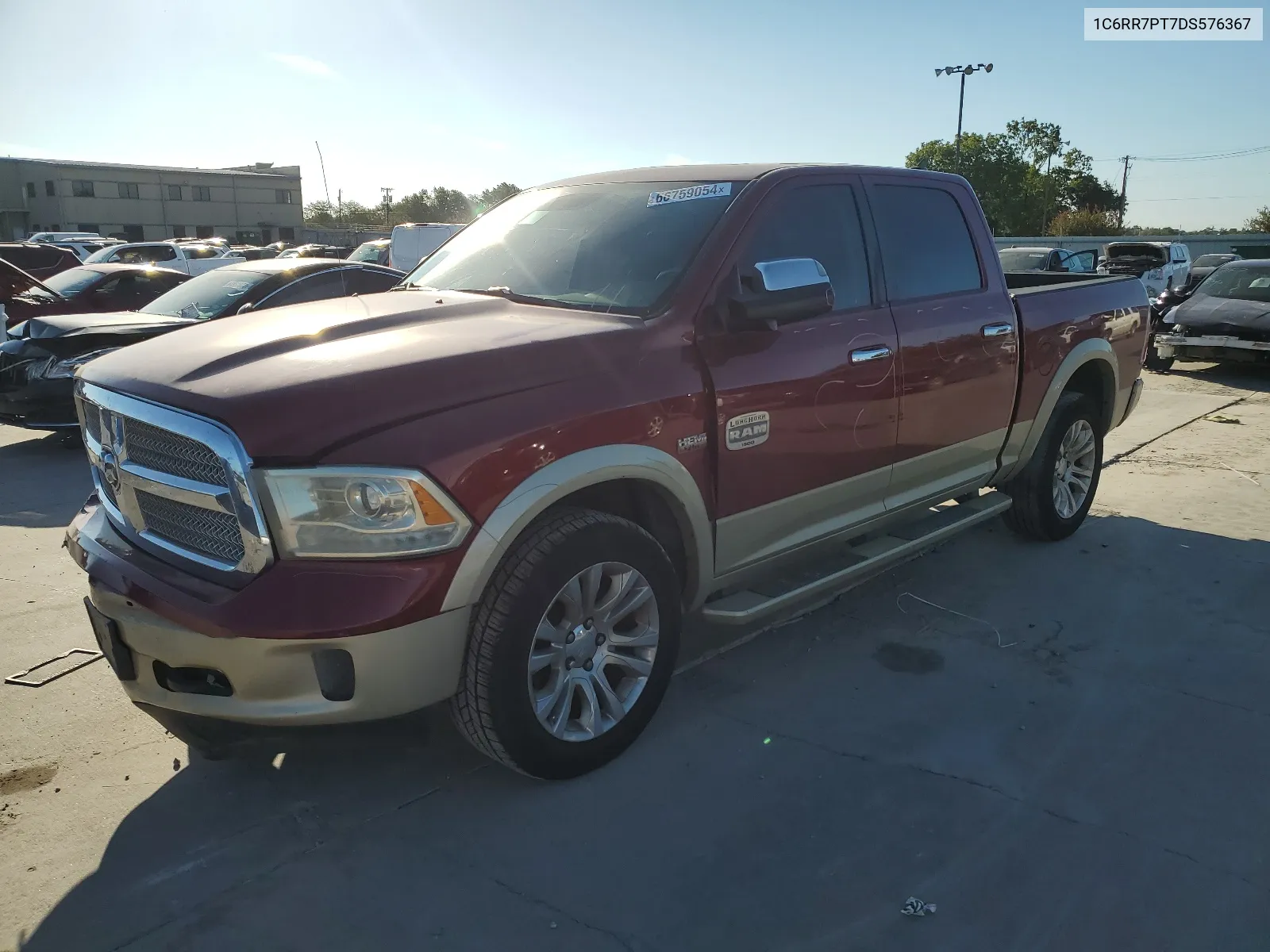 1C6RR7PT7DS576367 2013 Ram 1500 Longhorn