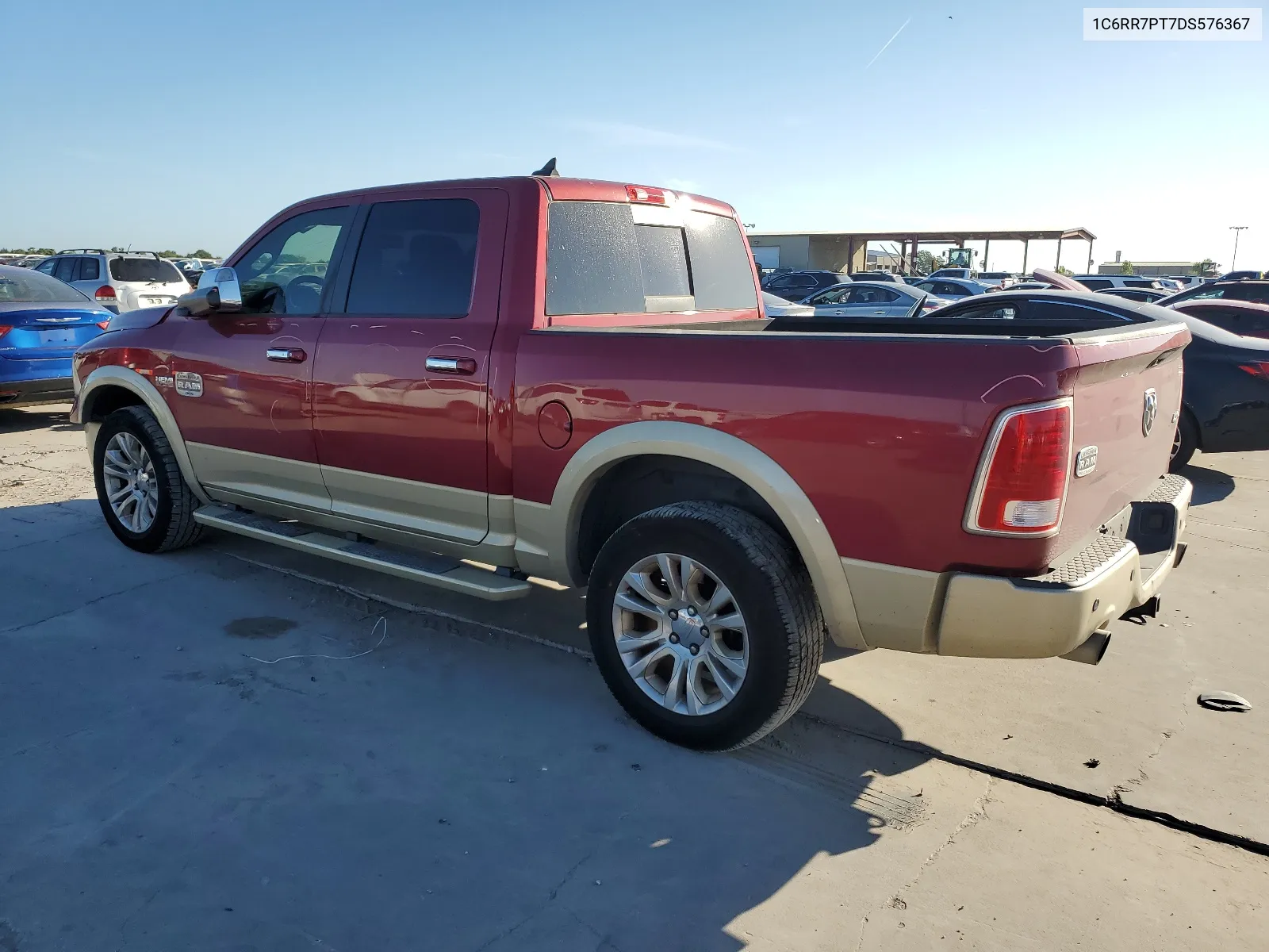 2013 Ram 1500 Longhorn VIN: 1C6RR7PT7DS576367 Lot: 66759054