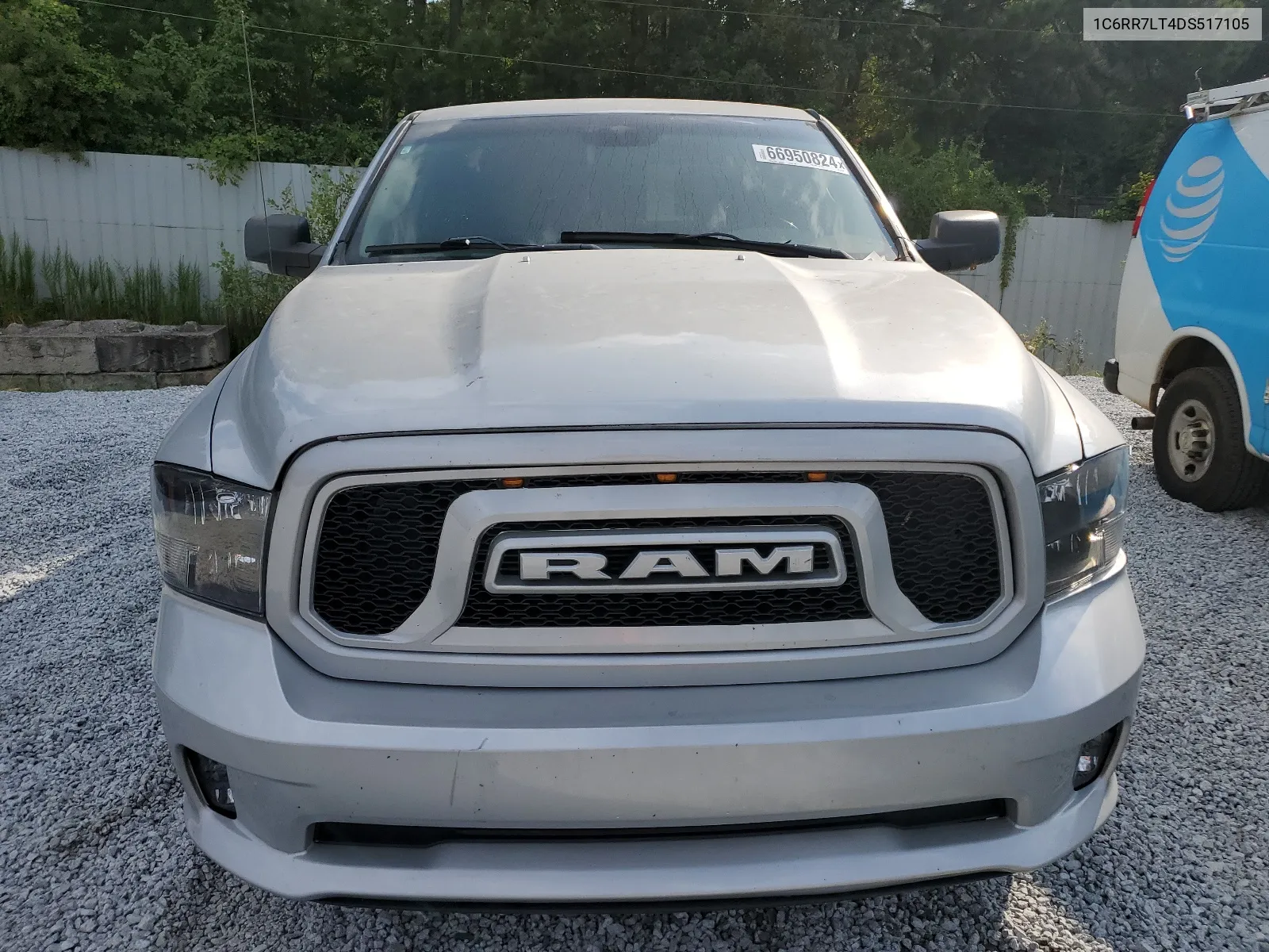 2013 Ram 1500 Slt VIN: 1C6RR7LT4DS517105 Lot: 66950824