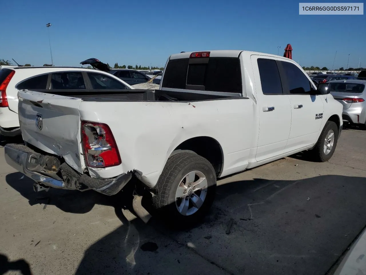 2013 Ram 1500 Slt VIN: 1C6RR6GG0DS597171 Lot: 67102744