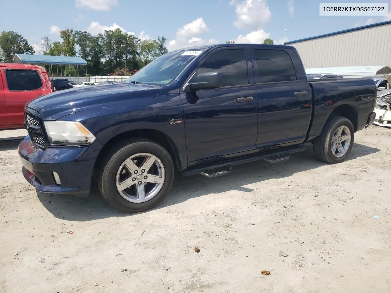 2013 Ram 1500 St VIN: 1C6RR7KTXDS567122 Lot: 67252354