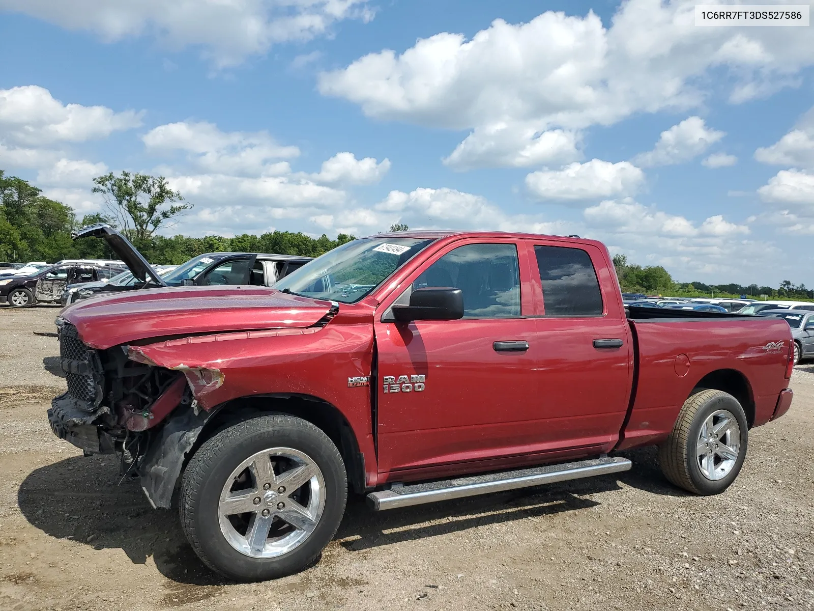 2013 Ram 1500 St VIN: 1C6RR7FT3DS527586 Lot: 67942494