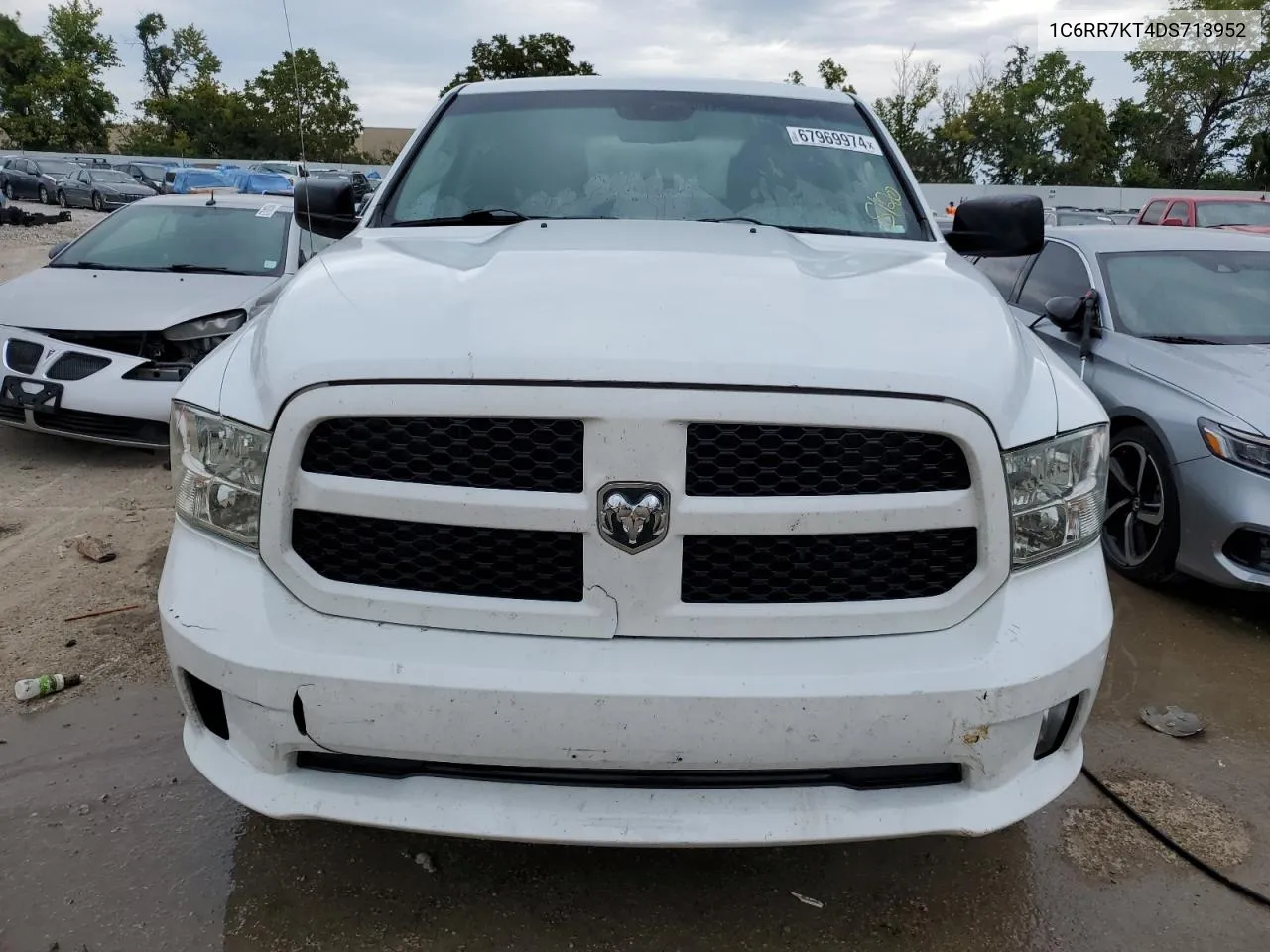 2013 Ram 1500 St VIN: 1C6RR7KT4DS713952 Lot: 67969974