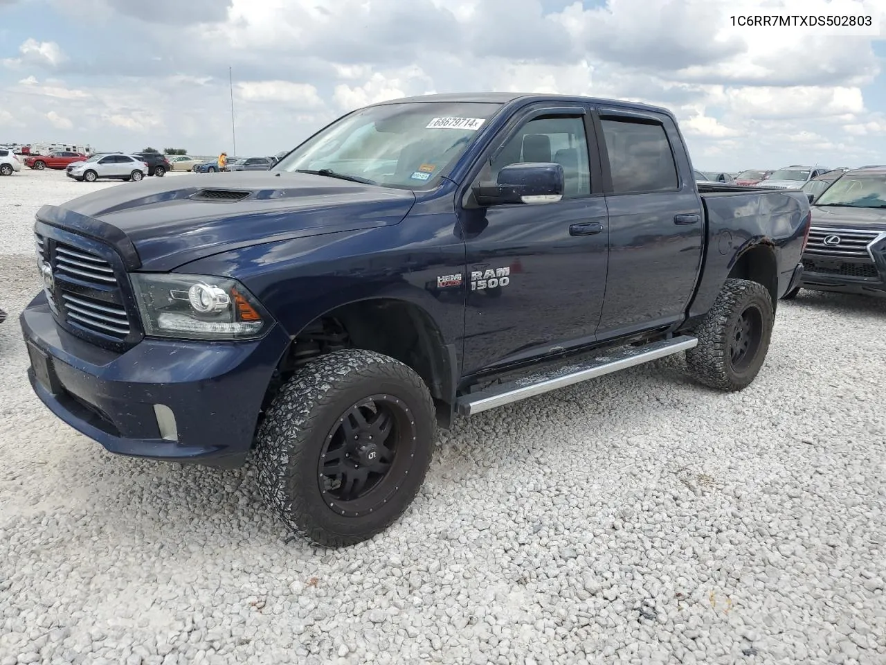 2013 Ram 1500 Sport VIN: 1C6RR7MTXDS502803 Lot: 68679714