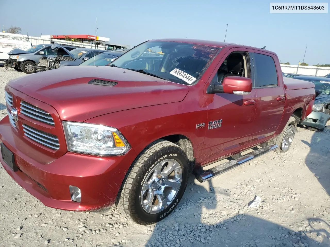 2013 Ram 1500 Sport VIN: 1C6RR7MT1DS548603 Lot: 68974544