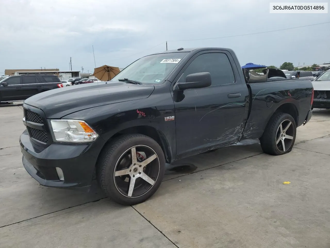 2013 Ram 1500 St VIN: 3C6JR6AT0DG514896 Lot: 69317504