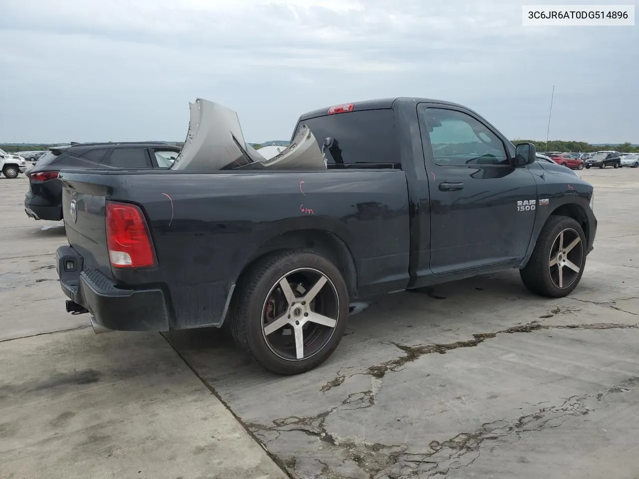 3C6JR6AT0DG514896 2013 Ram 1500 St