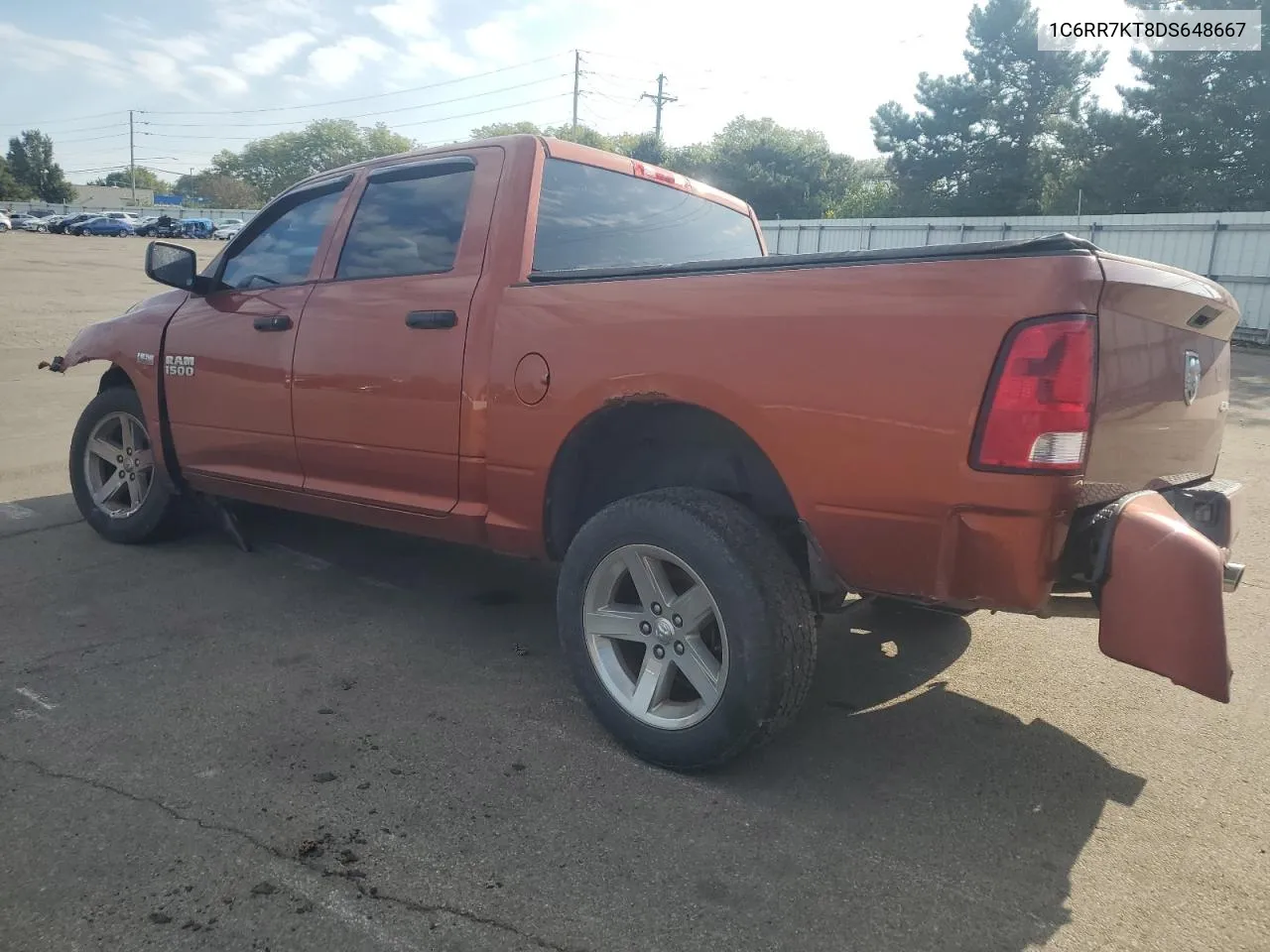 2013 Ram 1500 St VIN: 1C6RR7KT8DS648667 Lot: 69576164