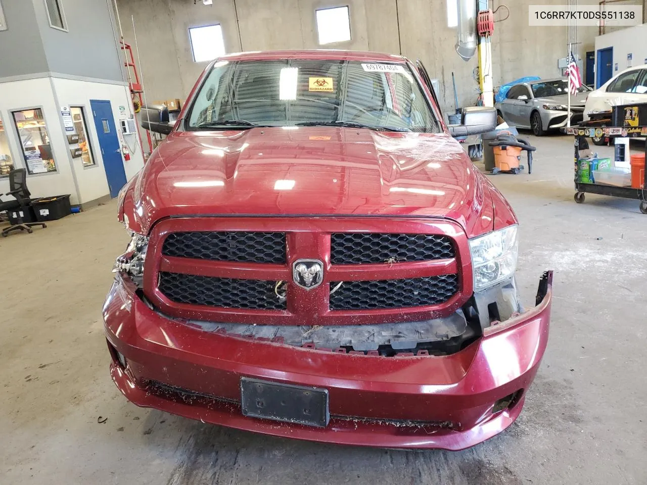 2013 Ram 1500 St VIN: 1C6RR7KT0DS551138 Lot: 69787404