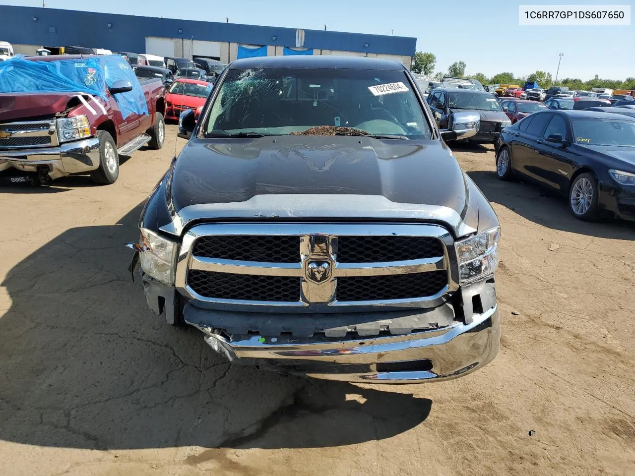 2013 Ram 1500 Slt VIN: 1C6RR7GP1DS607650 Lot: 70224604