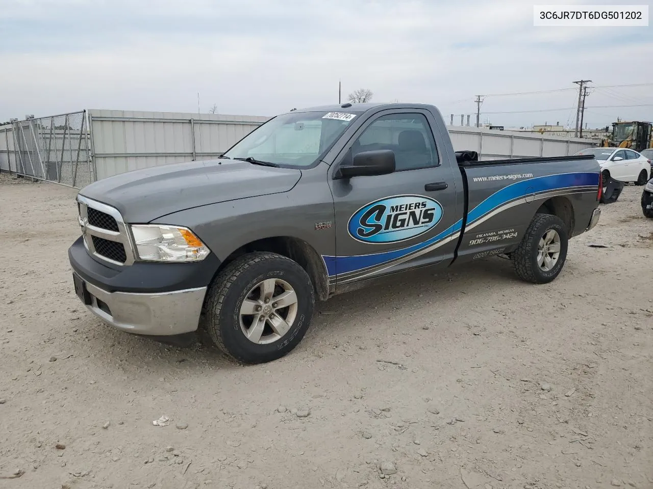 2013 Ram 1500 St VIN: 3C6JR7DT6DG501202 Lot: 70252714