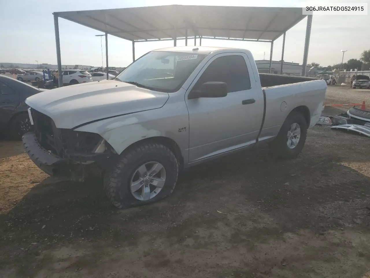 2013 Ram 1500 St VIN: 3C6JR6AT6DG524915 Lot: 70533384